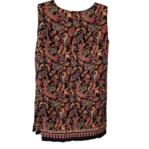 MATARI Vintage Vest Top Swim Coverup M/L - Picture 3 of 6